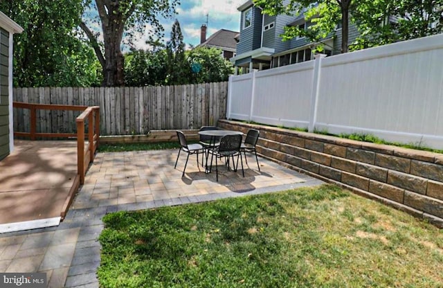 view of patio / terrace