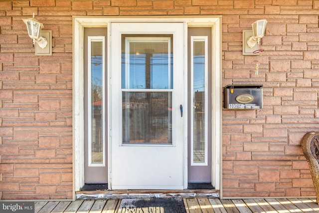 view of property entrance