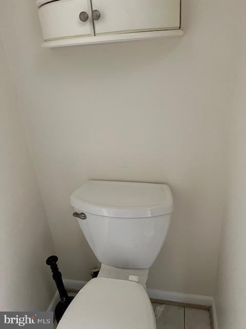 bathroom with toilet