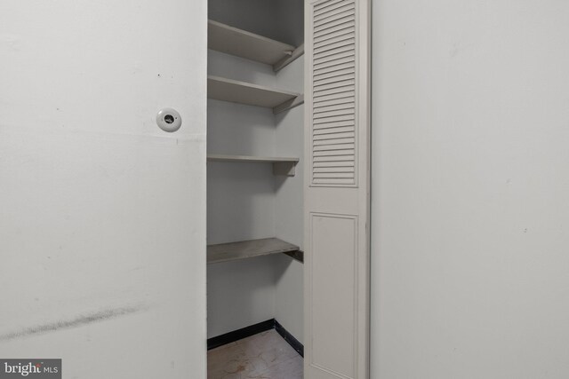 view of closet