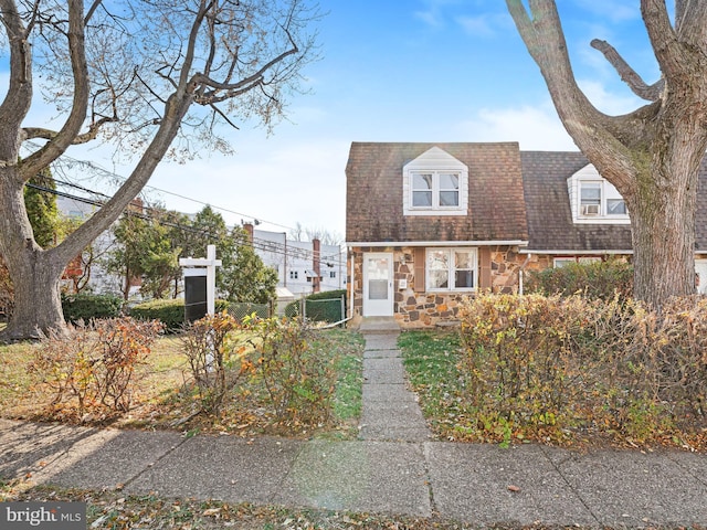 view of cape cod house