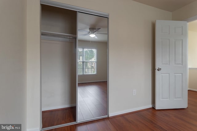 view of closet