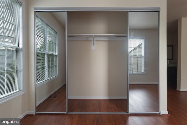 view of closet