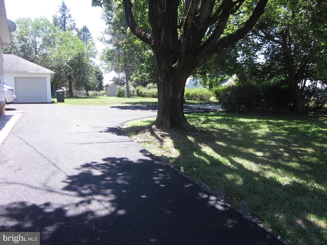 view of road