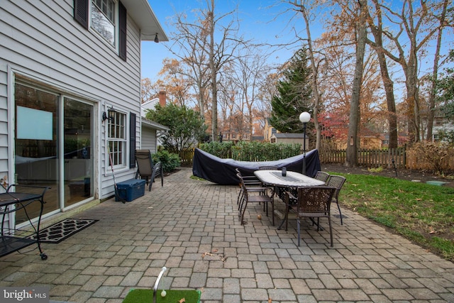 view of patio