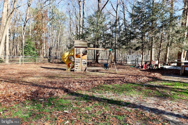 view of playground