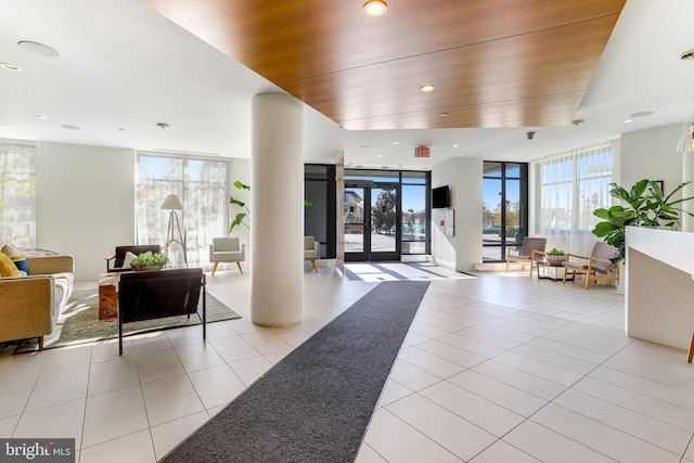 view of building lobby