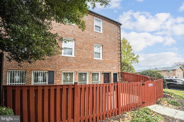 view of side of property