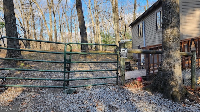 view of gate