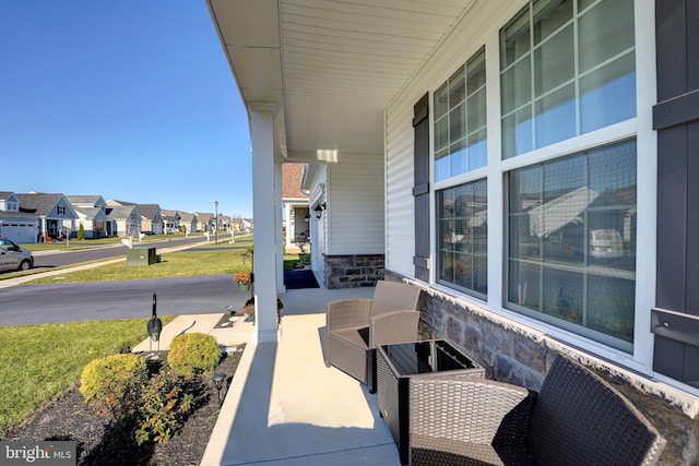 view of patio / terrace featuring a porch