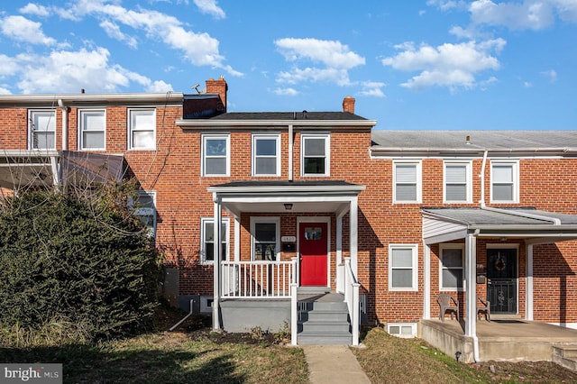 view of townhome / multi-family property