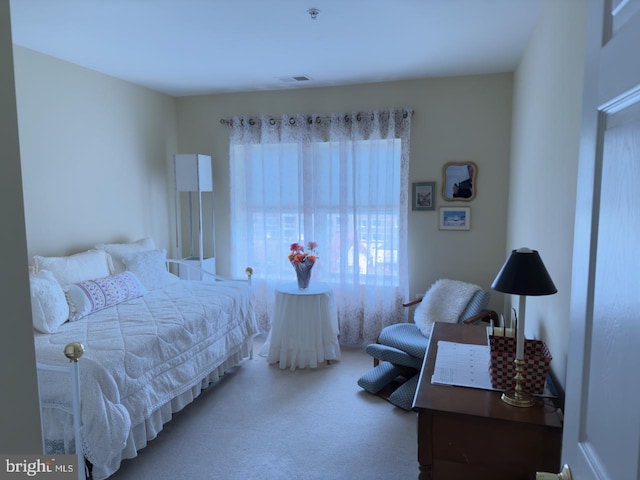 bedroom featuring carpet floors