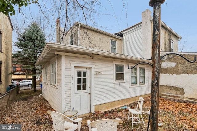 view of back of house