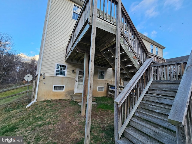 view of back of house