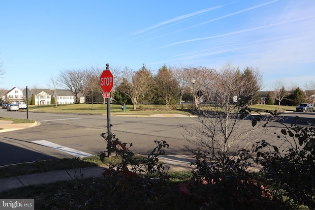 view of road