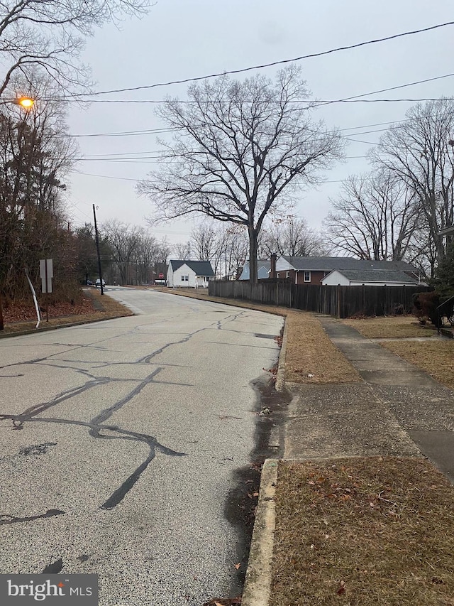 view of street