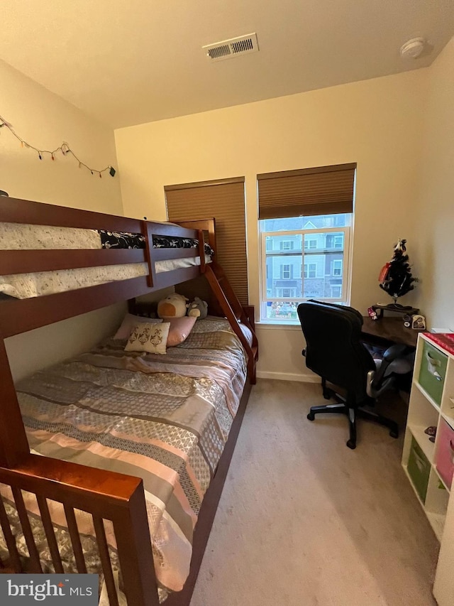 bedroom with carpet flooring