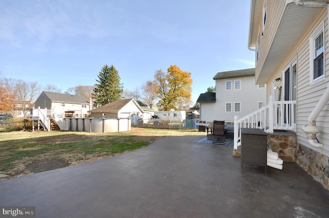 exterior space featuring a patio area