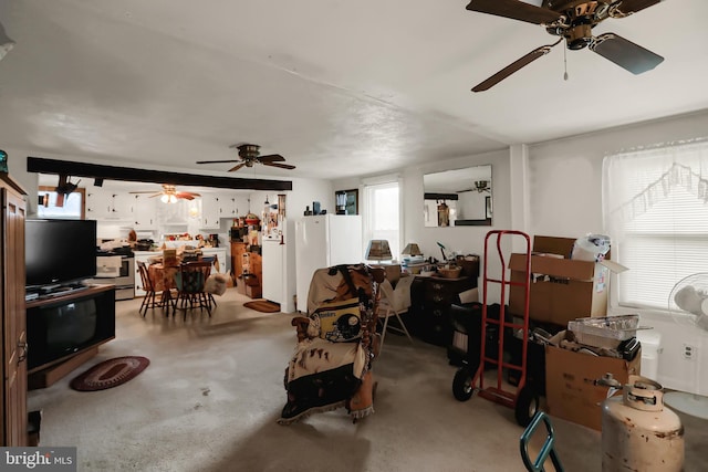 view of living room