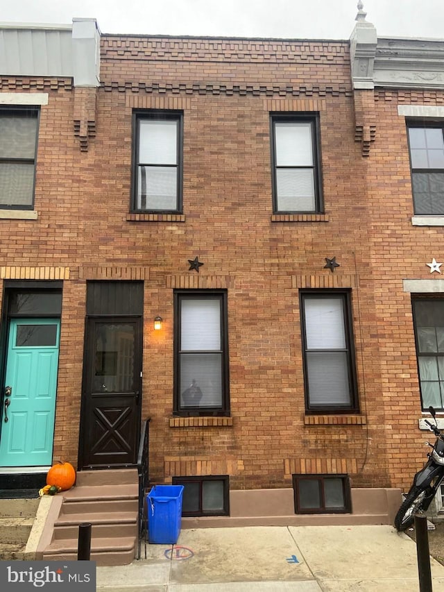 2863 Chatham St, Philadelphia, PA 19134 - view of front of property with brick siding