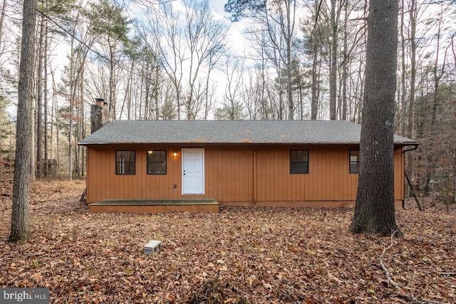 view of ranch-style home