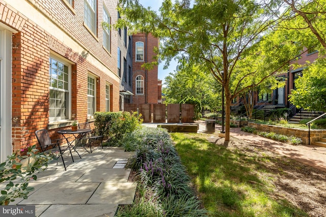 exterior space featuring a patio