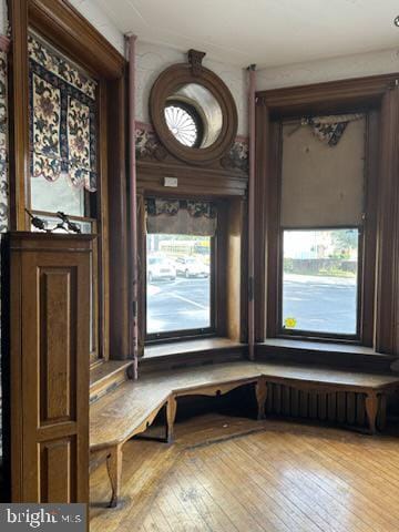 interior space featuring hardwood / wood-style flooring