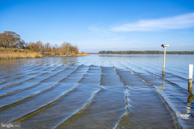 property view of water