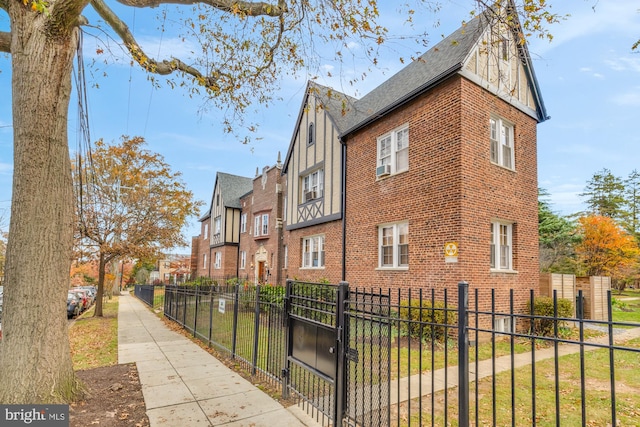 view of side of property