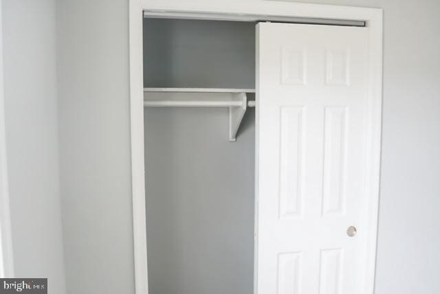 view of closet