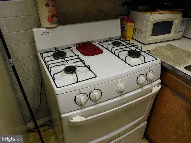 room details with white appliances