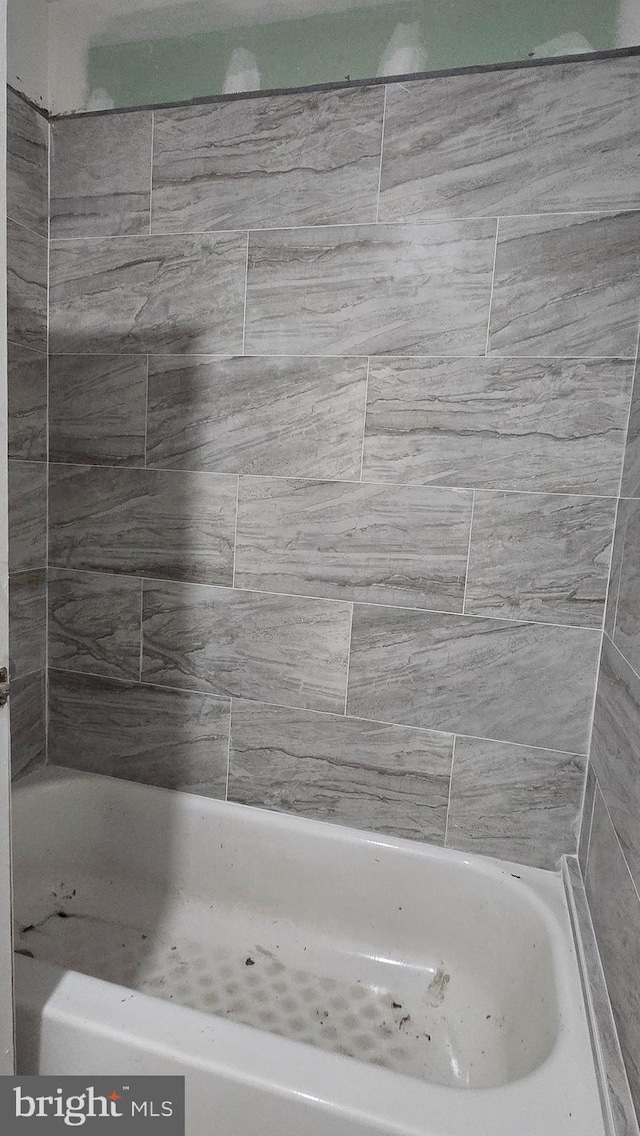 bathroom with a bathing tub