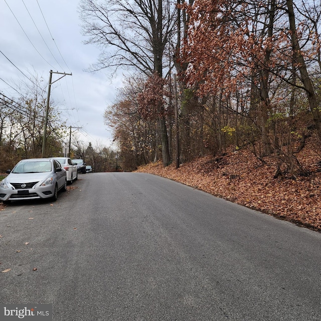 view of road