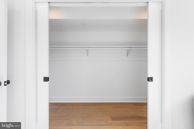 view of closet