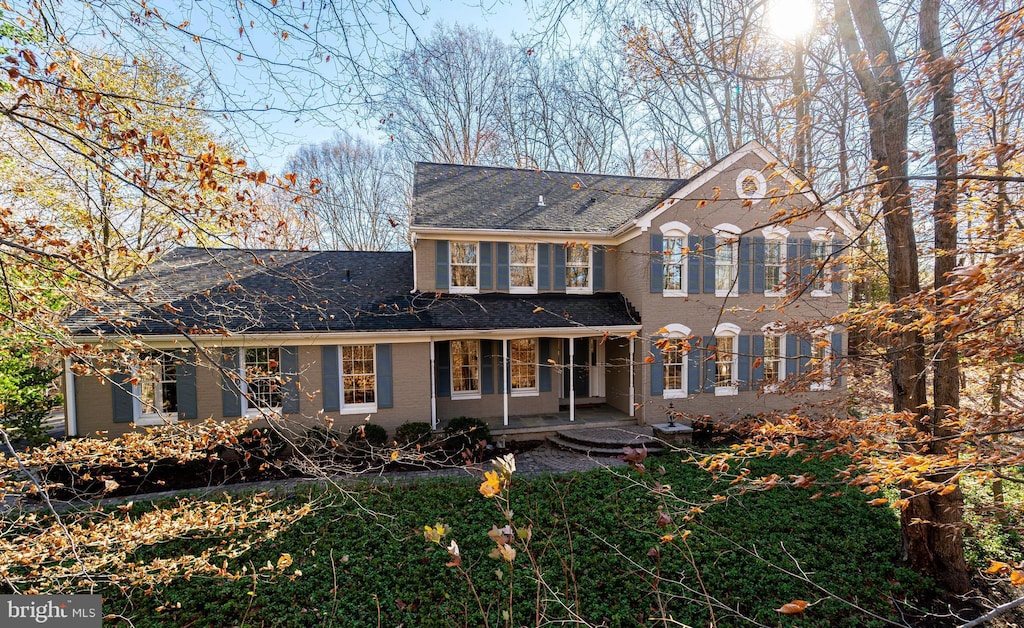 view of colonial house