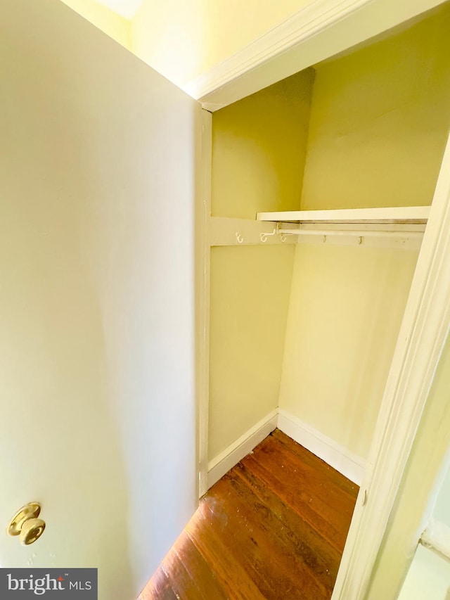 view of closet