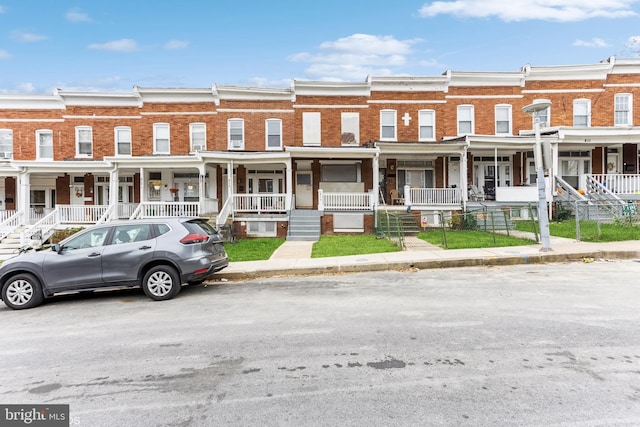 view of townhome / multi-family property