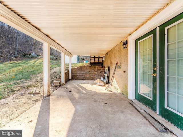 view of patio / terrace