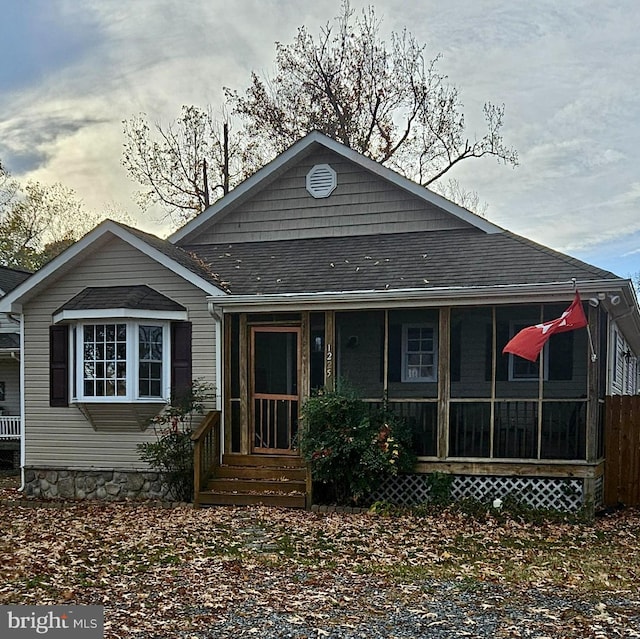 view of back of house