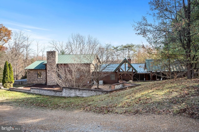 view of back of property