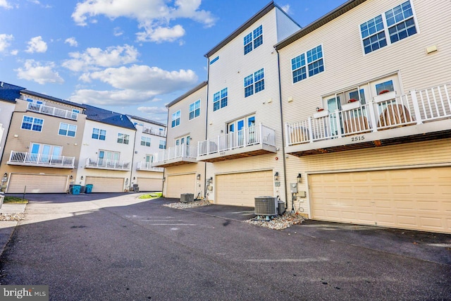 exterior space with central AC unit