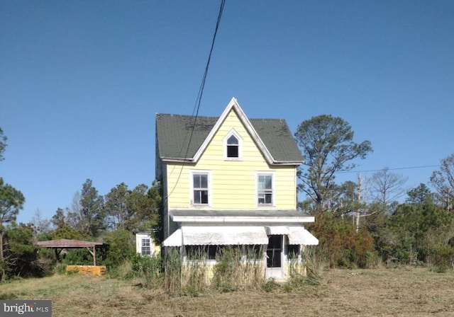 view of property exterior