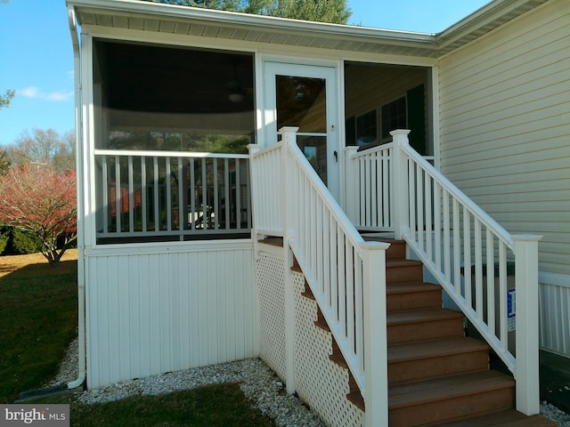 view of property entrance