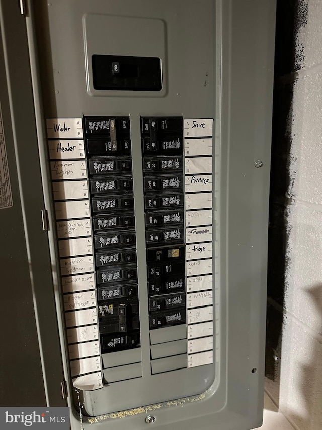 utilities with electric panel