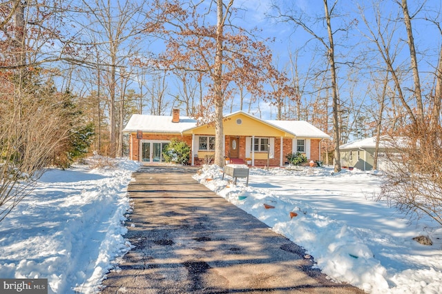 view of front of house