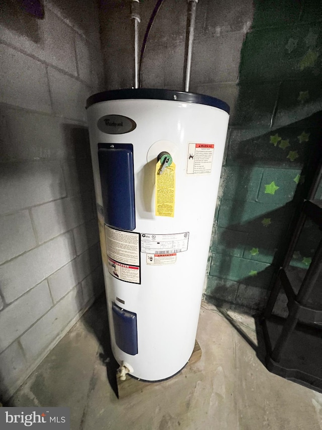 utilities featuring water heater