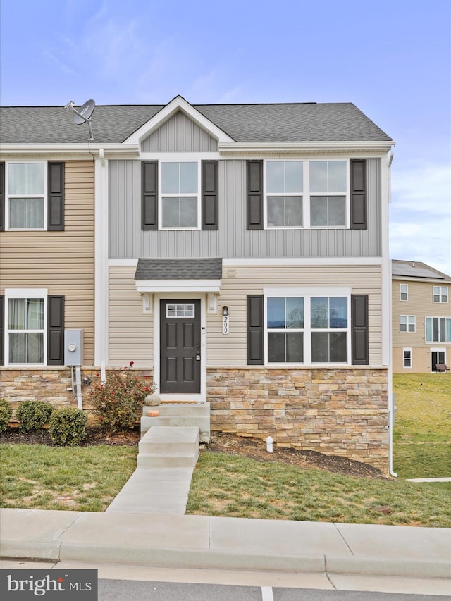 view of townhome / multi-family property