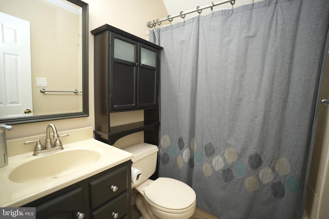 37978 George F Dr, Mechanicsville, MD 20659 - full bath with a shower with shower curtain, toilet, and vanity