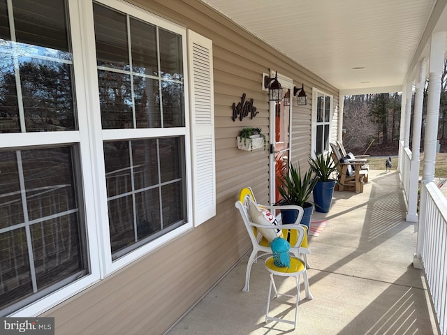 37978 George F Dr, Mechanicsville, MD 20659 - view of patio featuring a porch
