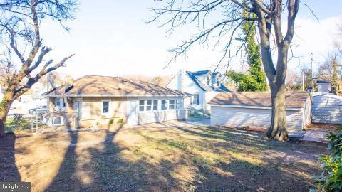 view of rear view of property